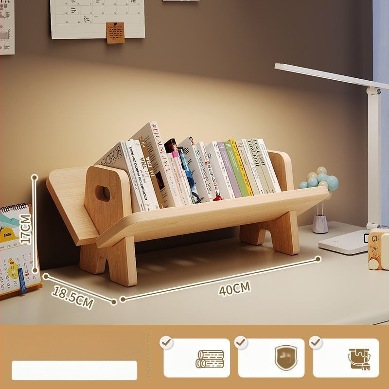 Õpilaste laste laud Raamaturiiul Laud Lihtne Lihtne Täispuidust Hoiustamisriiul Hoiustamis Ühiselamu Lauaraamatud