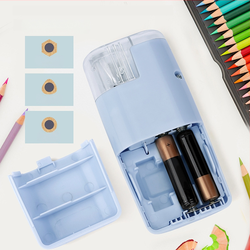 Yier Gao elektriline pliiatsiteritaja kaasaskantav pliiatsiteritaja õpilastele mõeldud pliiatsiteritaja kunstiline pliiatsiteritaja vahetatav noahoidja