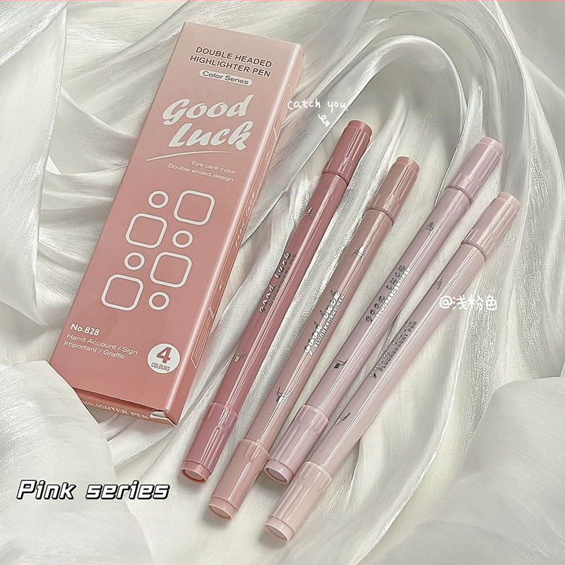 Dvigalvis fluorescencinis rašiklis, gradiento žymėjimo rašiklis, spalvų brūkšnys, raktas. Pastabos Nr. Fluorescencinis sidabro šviesos fluorescencinis rašiklis ranka, sąskaita, kanceliarinės prekės