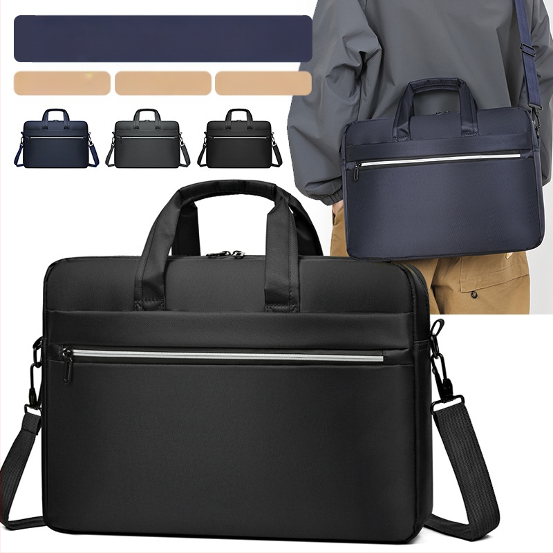 Uus äriklassi sülearvutikott, moodne lihtne portfell trükitud logoga, 15,6-tolline sülearvutikott