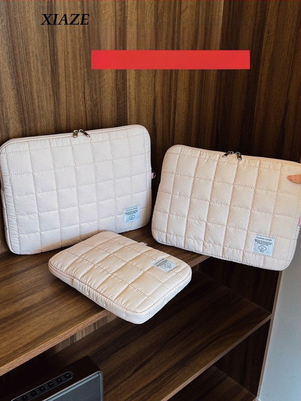 Korėjietiškas nešiojamojo kompiuterio krepšys moterims, siuvinėtas „Ipad 11/13/15“ nešiojamojo kompiuterio krepšys, vidinis krepšys.