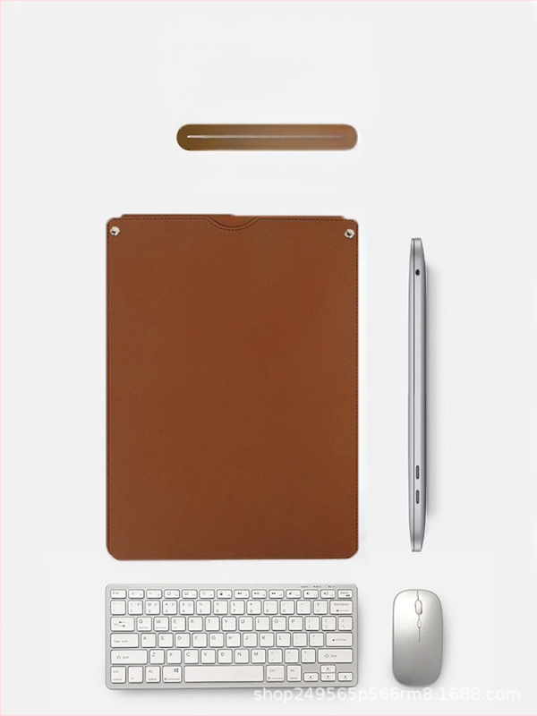 „Nai Dun“ naujas nemagnetinis nešiojamojo kompiuterio vidinis krepšys, skirtas „Apple M2“, „Huawei“, „Lenovo Xiaoxin“ 14 colių odiniam krepšiui