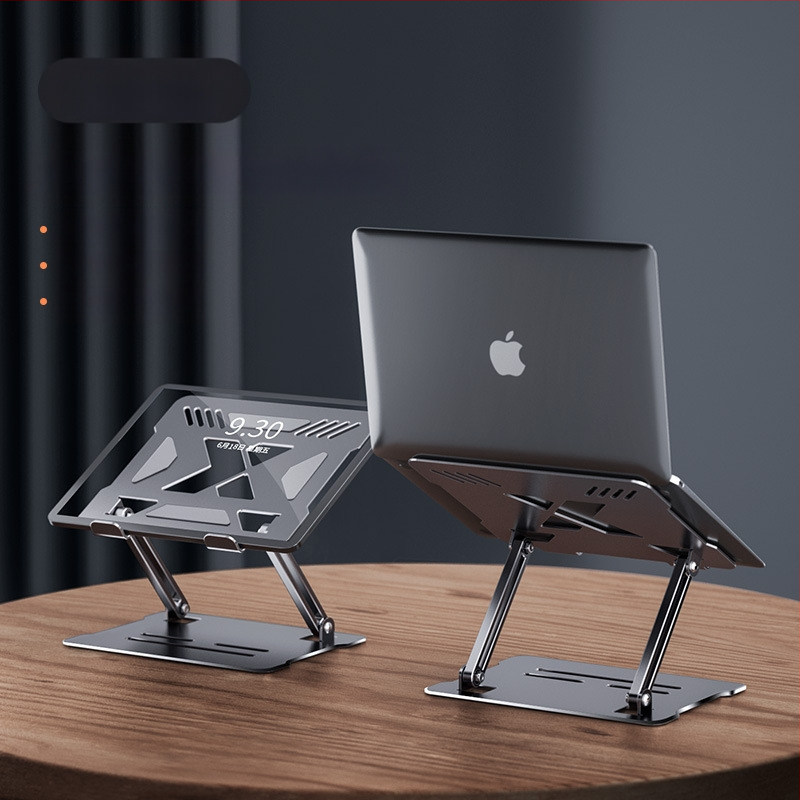 Jahutav sülearvuti alus, reguleeritav, reguleeritav alus, alumiiniumsulamist lauaarvuti kõrgendav riputatud riiul