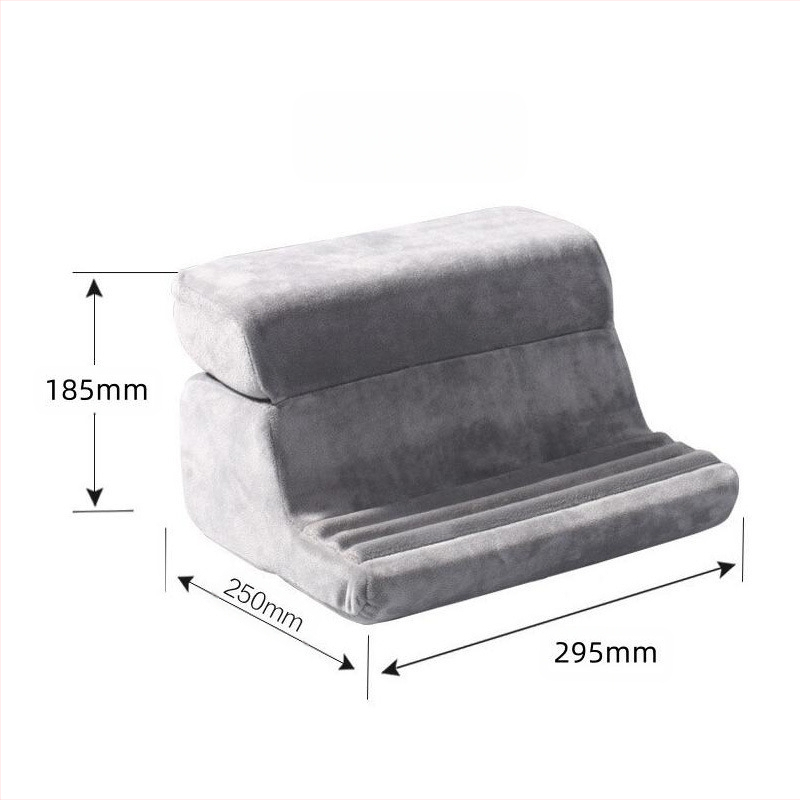 2 viename 90 % nuolaida daugiasluoksnei populiariai „iPad“ planšetinio kompiuterio telefono laikiklio pagalvei, daugiakampei skaitymo pagalvei