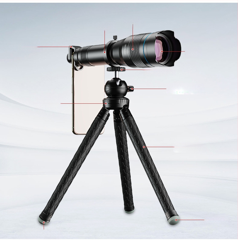 APEXEL 60-szoros teleobjektíves távcső HD monokuláris kézi fényképezési távcső lencséje