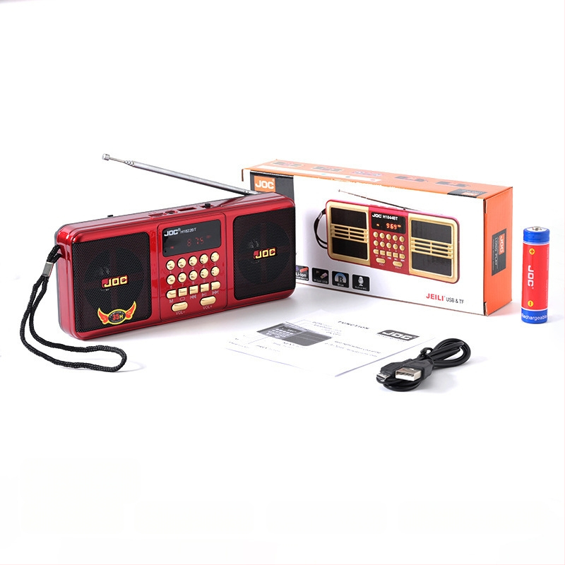 Kaasaskantav eakate raadio täisriba täiskanaliga multifunktsionaalne kaardiraadiotehase hulgimüügi Bluetooth-kõlar