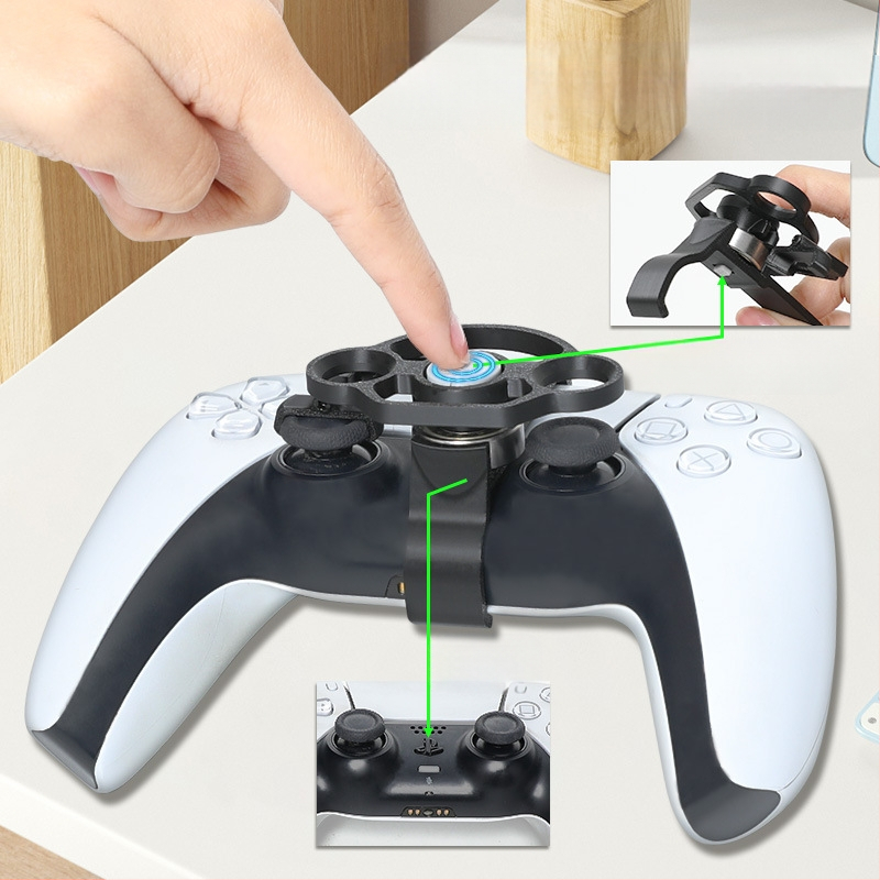 Alkalmazható az eredeti PS5 fogantyús billenőkormányhoz, mini PS5 versenyjáték-kormányhoz, univerzális perifériás tartozékokhoz
