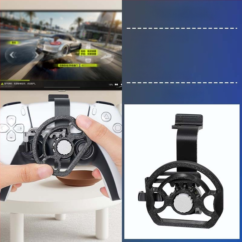 Alkalmazható az eredeti PS5 fogantyús billenőkormányhoz, mini PS5 versenyjáték-kormányhoz, univerzális perifériás tartozékokhoz