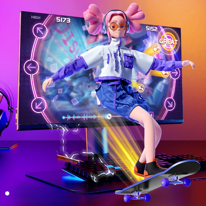 RGB sama ekraani atmosfäärivalgus e-spordi lauaarvuti mängu ümbritseva fantoomvalgusega koos arvuti tausta atmosfäärivalgusega