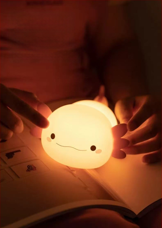 Határokon átnyúló Salamander hatszögletű dinoszaurusz éjszakai fény Salamander újratölthető időzítő ütem éjjeli lámpa kreatív ajándék