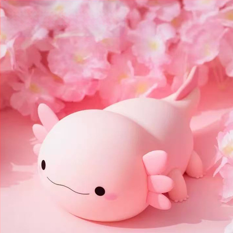 Határokon átnyúló Salamander hatszögletű dinoszaurusz éjszakai fény Salamander újratölthető időzítő ütem éjjeli lámpa kreatív ajándék