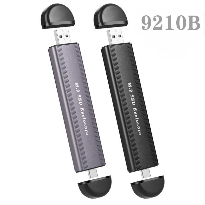 Dulap pentru hard disk M2 cu protocol dual, SATA SSD, 10G, NVMe de mare viteză, cutie pentru hard disk mobil M.2