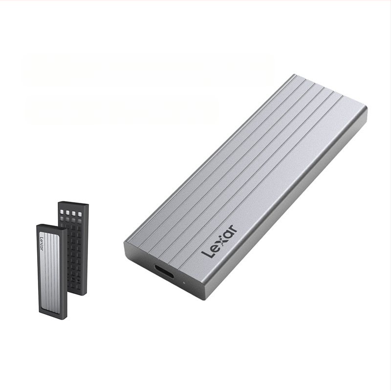 Lexa E10/E6/E300/E350 mobiilne kõvaketta korpus M.2 NVMe/SATA protokolliga Type-C 3.2
