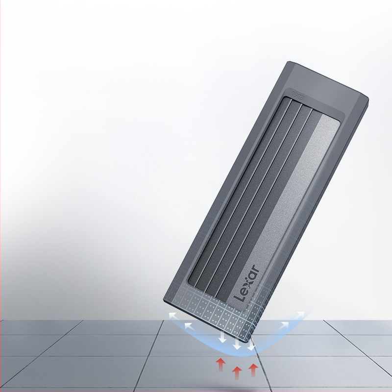 Lexa E10/E6/E300/E350 mobiilne kõvaketta korpus M.2 NVMe/SATA protokolliga Type-C 3.2