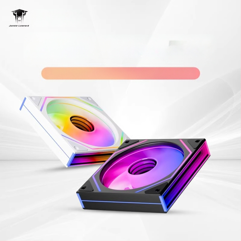 Jungle Leopard Prism 4 Ultra korpuseventilaator, 12 cm jahutus, lauaarvuti, vaikne, jumalik valgus, sünkroniseeritud külgmine lõpmatuse peegel