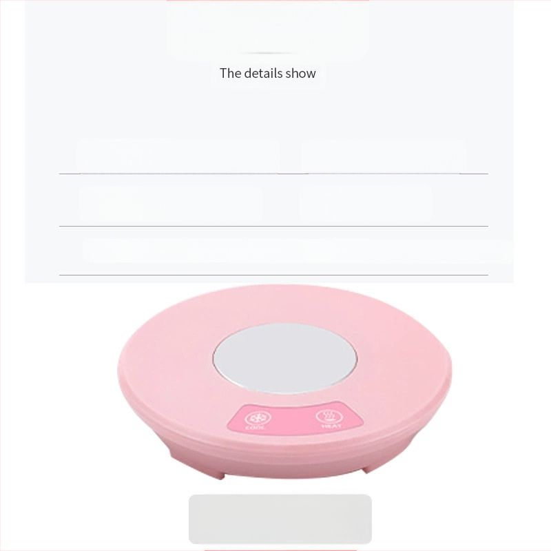 Трансгранична интелигентна подложка за бързо охлаждане и затопляне на чаши за горещи и студени напитки, малка преносима подложка за монтиране в кола за дома с двойна употреба за охлаждане и отопление