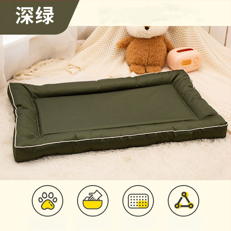 Nagyméretű szőnyeg, vízálló, nagyméretű kennel kutyaszőnyeg, nedvességálló macskakennel alvószőnyeg, nyári kisállatszőnyeg, Oxford szövet kutyaszőnyeg