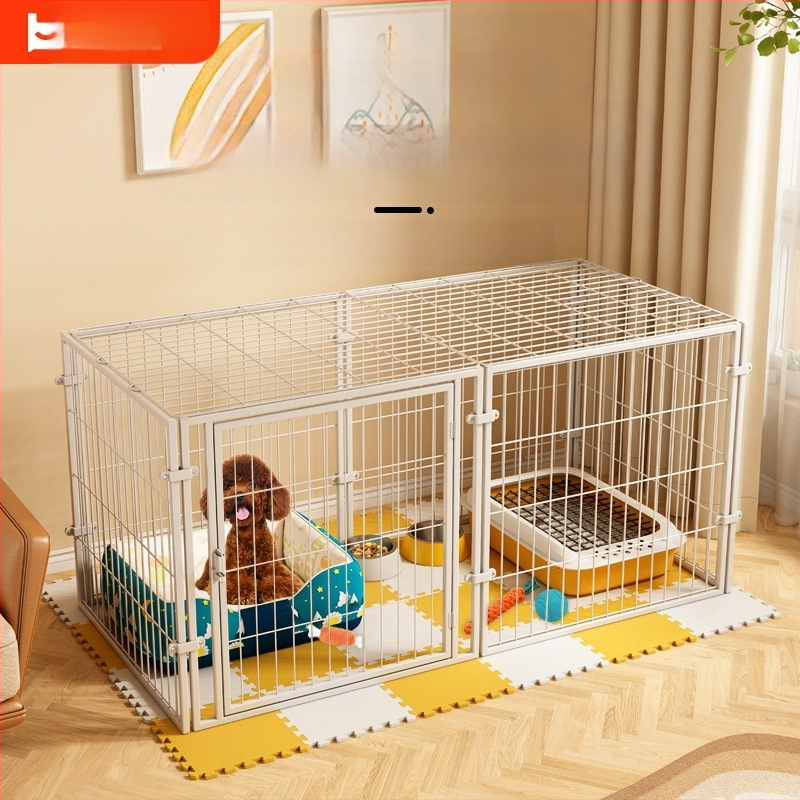 Ekspordi ülemise pandlaga koerapiire siseruumides kasutamiseks mõeldud vanglast väljatungimise vastane koerapiire koerakuudi teddy koerapuuri uksepiire koerapuuri