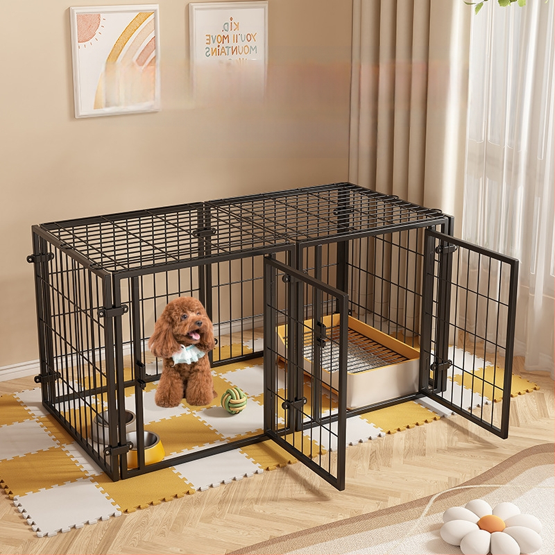 Ekspordi ülemise pandlaga koerapiire siseruumides kasutamiseks mõeldud vanglast väljatungimise vastane koerapiire koerakuudi teddy koerapuuri uksepiire koerapuuri