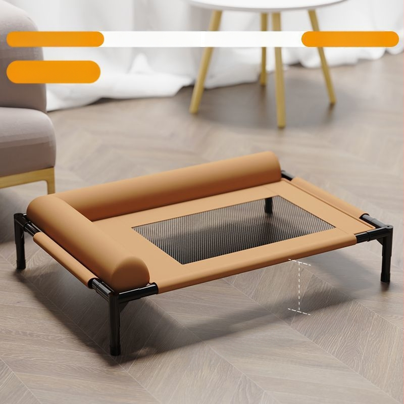 Pseći krevet za sva godišnja doba, krevet za pse, krevet koji se skida s tla, ljetni krevet za kućne ljubimce za spavanje srednjih i velikih pasa, mačji krevet i krevet za pse