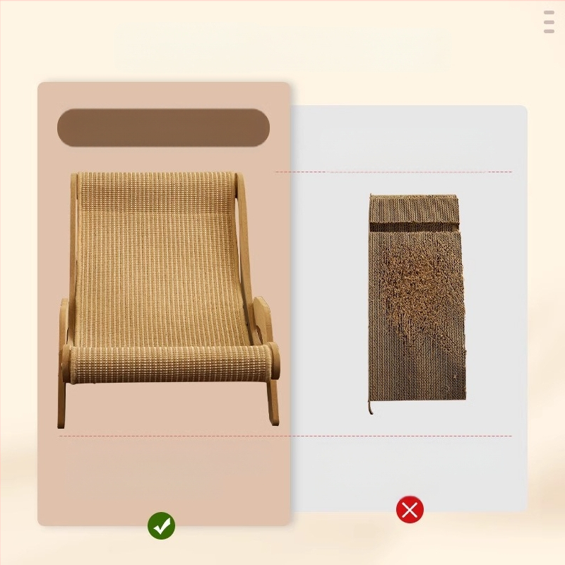 Sisalist kassi kraapimislaud, kassipesa, kulumiskindel kassimänguasi, kassi küünislaud, kriimustuskindel lemmikloomatarbed, kassi tugitool