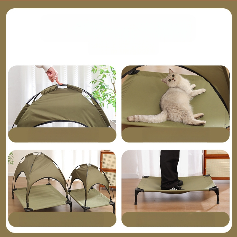 Kassipesa lemmiklooma marssivoodi kuninganna telk Four Seasons universaalne eemaldatav ja pestav kutsikakennel lemmikloomatarbed piiriülesed plahvatused