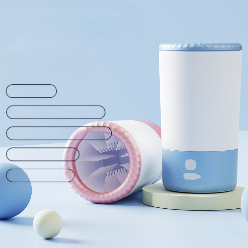 Határokon átnyúló új kisállat lábmosó pohár kutya macska elektromos lábmosógép tisztítószerek lábtisztító pohár kisállat automatikus