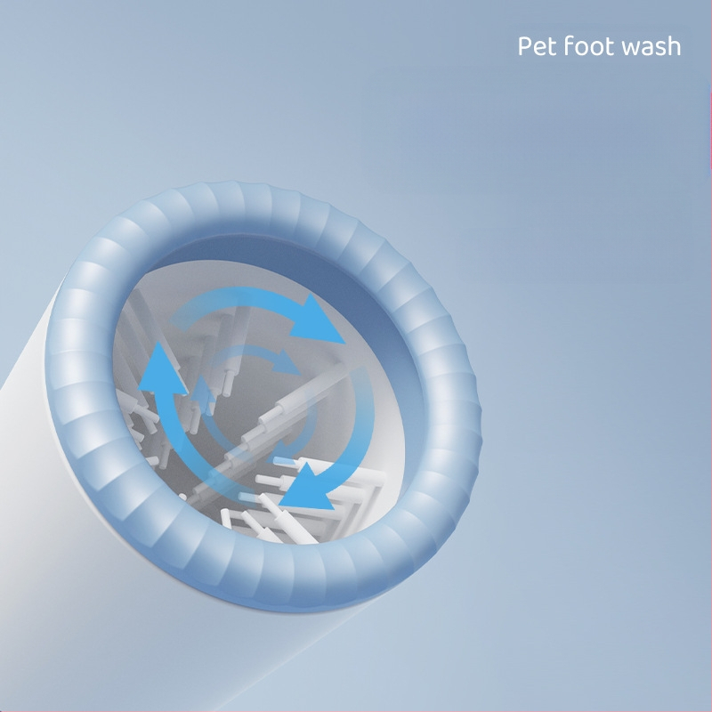 Határokon átnyúló új kisállat lábmosó pohár kutya macska elektromos lábmosógép tisztítószerek lábtisztító pohár kisállat automatikus
