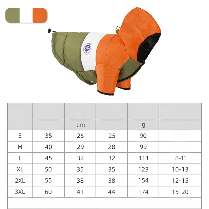 Piiriülesed lemmikloomade riided, paksendatud soojad koerariided sügiseks ja talveks, väikeste ja keskmiste koerte tuulekindlad lemmikloomade riided, hulgimüük
