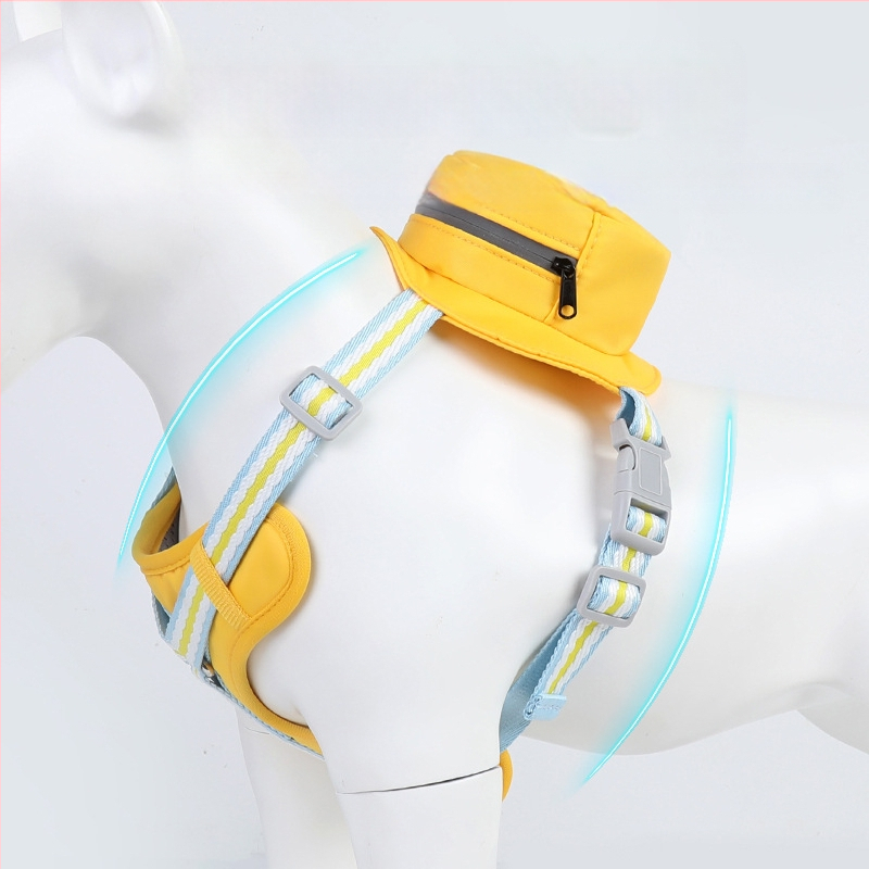 Új kisállat kutyáknak való, önhordó dopamin pórázos teddy kis és közepes méretű kutyáknak és macskáknak való mellényes hám nagykereskedelemben