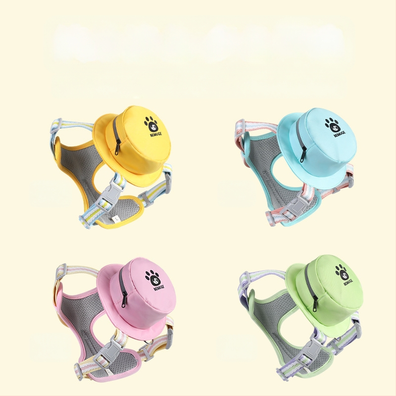 Új kisállat kutyáknak való, önhordó dopamin pórázos teddy kis és közepes méretű kutyáknak és macskáknak való mellényes hám nagykereskedelemben