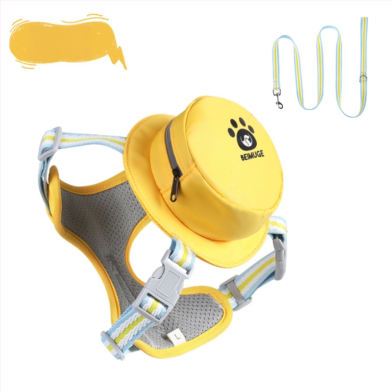 Új kisállat kutyáknak való, önhordó dopamin pórázos teddy kis és közepes méretű kutyáknak és macskáknak való mellényes hám nagykereskedelemben