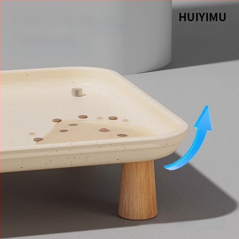 Kaelakaitsega kõrgendatud taldrik, kasside automaatne söötja, lemmikloomade lekkekindel koera suure läbimõõduga taldrik, kassikauss, toidualus, alusmatt