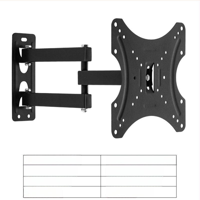14-55 инча въртяща се на 360° телескопична скоба за LCD телевизор универсална стойка за монитор функционална стойка за телевизор за трансгранично ползване