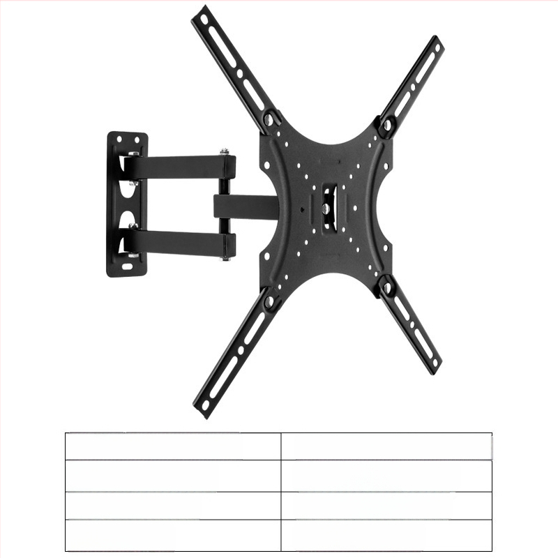 14-55 инча въртяща се на 360° телескопична скоба за LCD телевизор универсална стойка за монитор функционална стойка за телевизор за трансгранично ползване