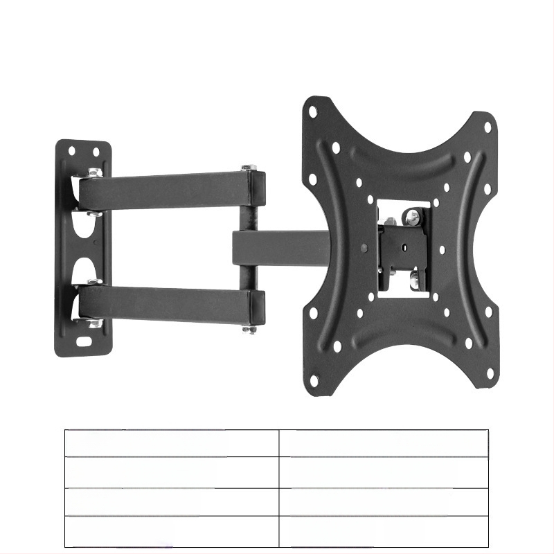 14-55 инча въртяща се на 360° телескопична скоба за LCD телевизор универсална стойка за монитор функционална стойка за телевизор за трансгранично ползване
