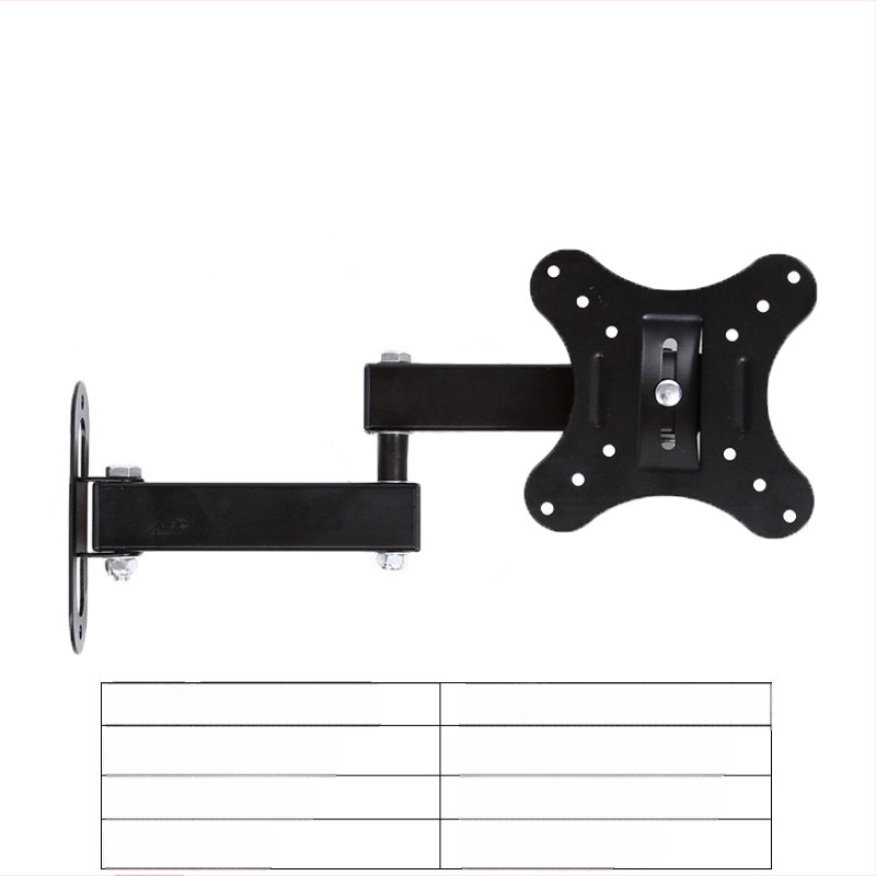 14-55 инча въртяща се на 360° телескопична скоба за LCD телевизор универсална стойка за монитор функционална стойка за телевизор за трансгранично ползване