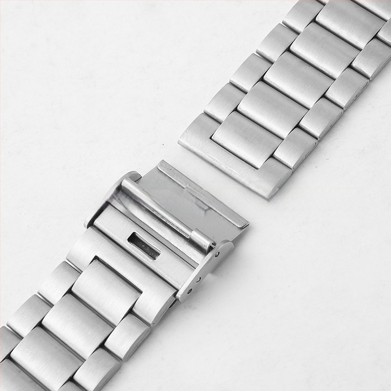 Huawei GT3 jaoks uus ühes tükis pandlaga kolme helmestega metallist roostevabast terasest kellarihm hulgimüügist