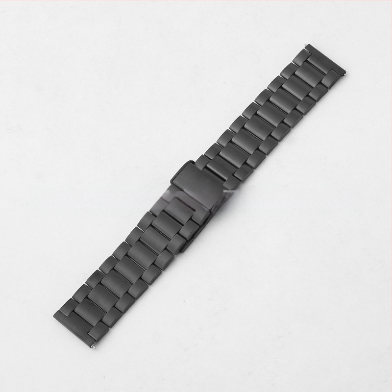 Huawei GT3 jaoks uus ühes tükis pandlaga kolme helmestega metallist roostevabast terasest kellarihm hulgimüügist