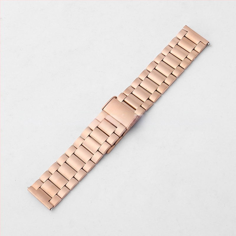 Huawei GT3 jaoks uus ühes tükis pandlaga kolme helmestega metallist roostevabast terasest kellarihm hulgimüügist