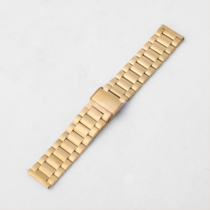 Huawei GT3 jaoks uus ühes tükis pandlaga kolme helmestega metallist roostevabast terasest kellarihm hulgimüügist