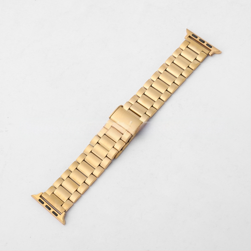 Huawei GT3 jaoks uus ühes tükis pandlaga kolme helmestega metallist roostevabast terasest kellarihm hulgimüügist