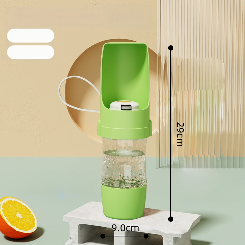 Koera veesöötja lemmikloomadele õues jalutuskruus kaasaskantav koera veekeetja jalutuskoera veepudelisöötja koeratarbed