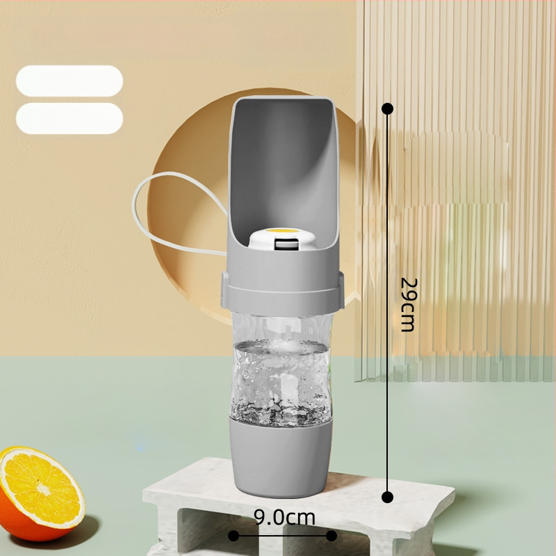 Koera veesöötja lemmikloomadele õues jalutuskruus kaasaskantav koera veekeetja jalutuskoera veepudelisöötja koeratarbed