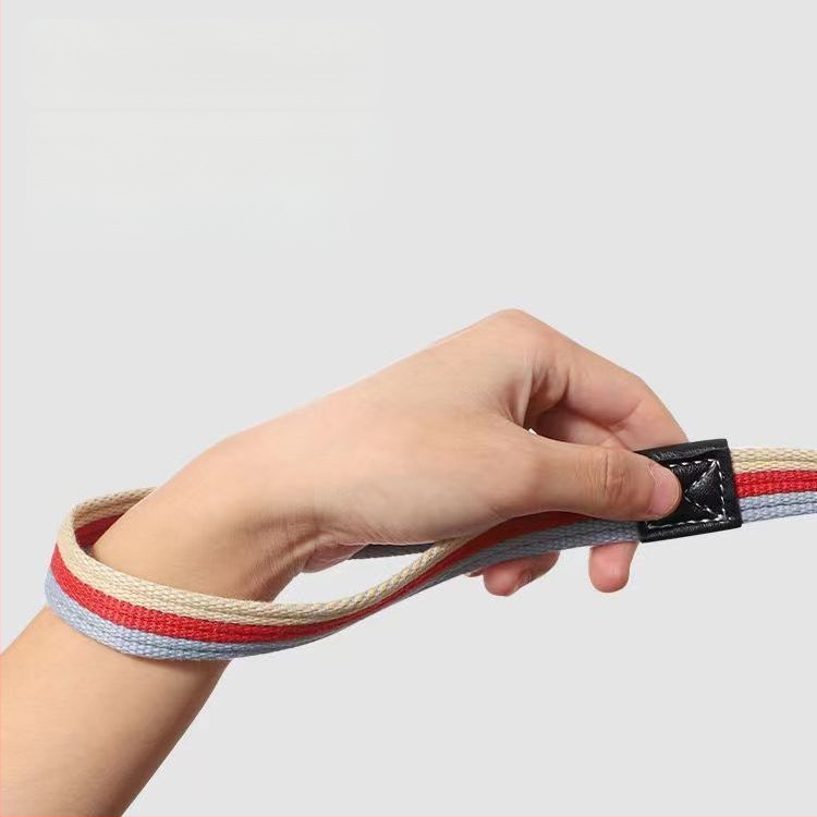 Kisállat vászon vonókötél hosszúkás, vastagított kutyakötél golden retriever labrador közepes és nagy kutyáknak