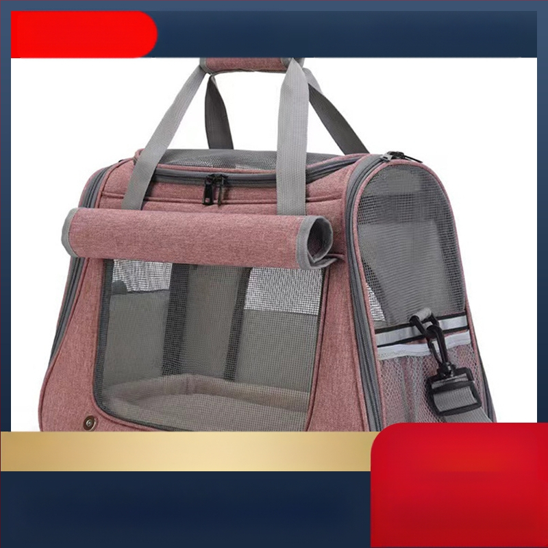 Kisállat táska új, divatos, lélegző, hordozható macskatáska, nagy kapacitású, kényelmes, kihúzható kisállat táska gyártók nagykereskedelme