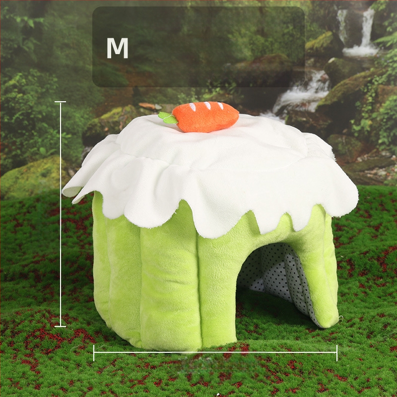 Du Laohani piiriülene hamstri varjupaik meriseale, tšintšiljale, küülikule, küülikupesa, meriseapesa, puuvillane pesa