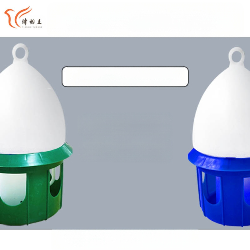 Jin Yuwangi tuvi paksendatud joogifontään lindude plastjoogifontään 4-12L valge sinine ilus kahevärviline veekeetja