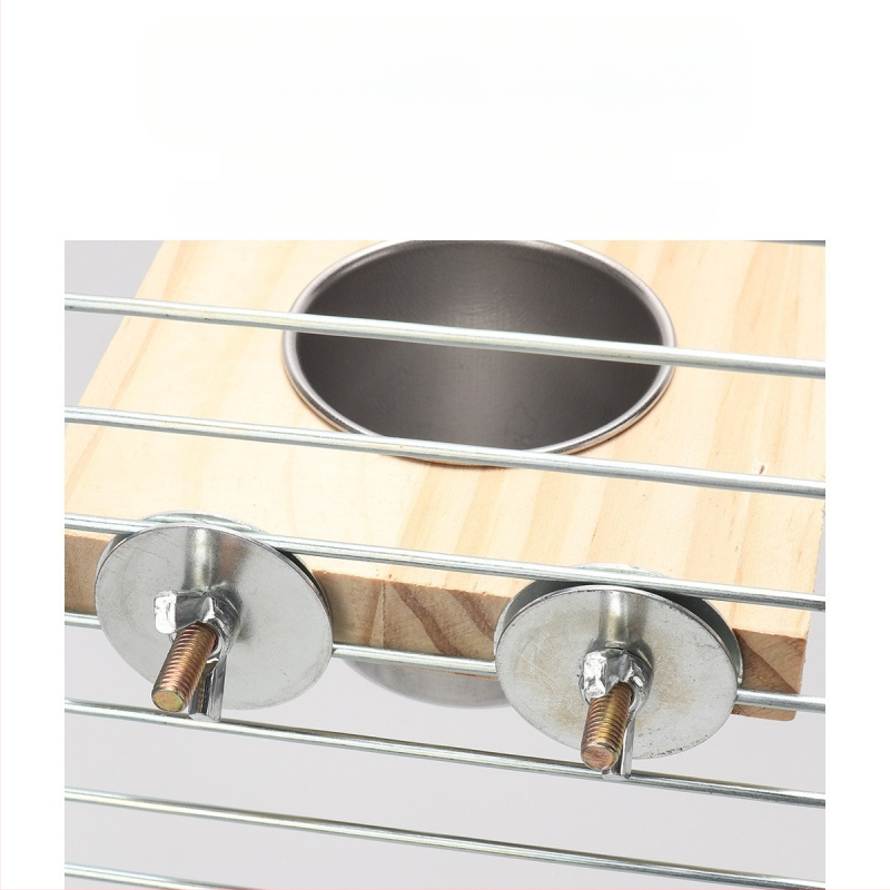 Tiigri nahast pojeng xuanfeng papagoi mattpuidust lindude toidukast lindude söögimaja kuldnokkade tass, kraanikauss, täispuidust jaam