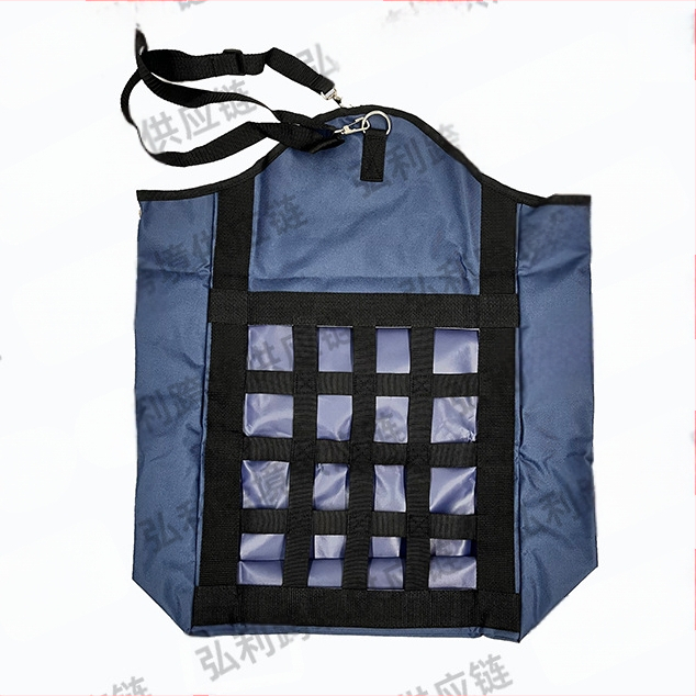 Kis széna- és gyomtároló táska lovaknak, Oxford szövetből készült kopásálló szalmazsák, szénazsák, szalmazsák kisállatoknak